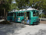 Bradenton Beach Florida Island Trolley shuttle bus