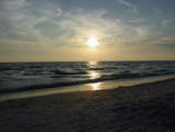 Bradenton Beach Florida Sunset on the beach